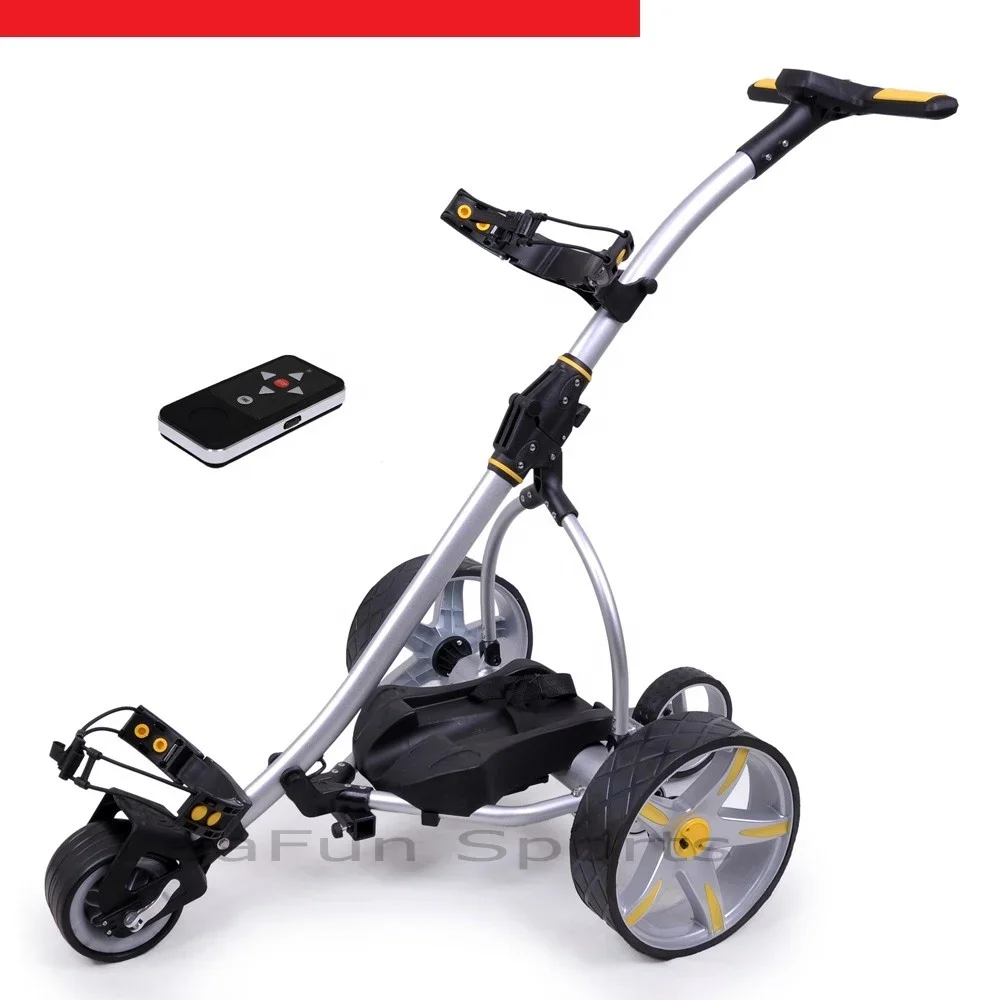 Brand Remote Control Golf Trolley - 36 Hole Battery, LCD Digital Handle, 400W High Power Motors (EZ Fold)
