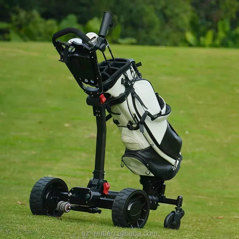 Electric Golf Cart Push Trolley with Lithium Battery and Remote Control