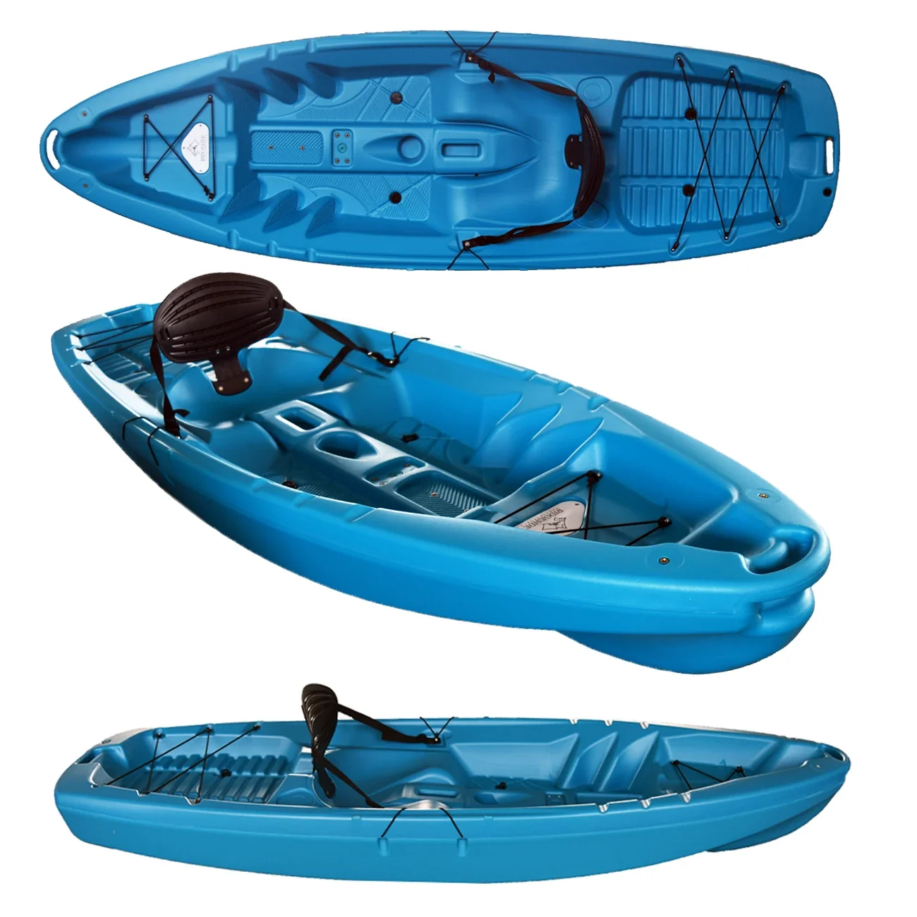 Wholesale Single Seat HDPE Blow Molded Canoe Kayak - Touring Sea Kayak