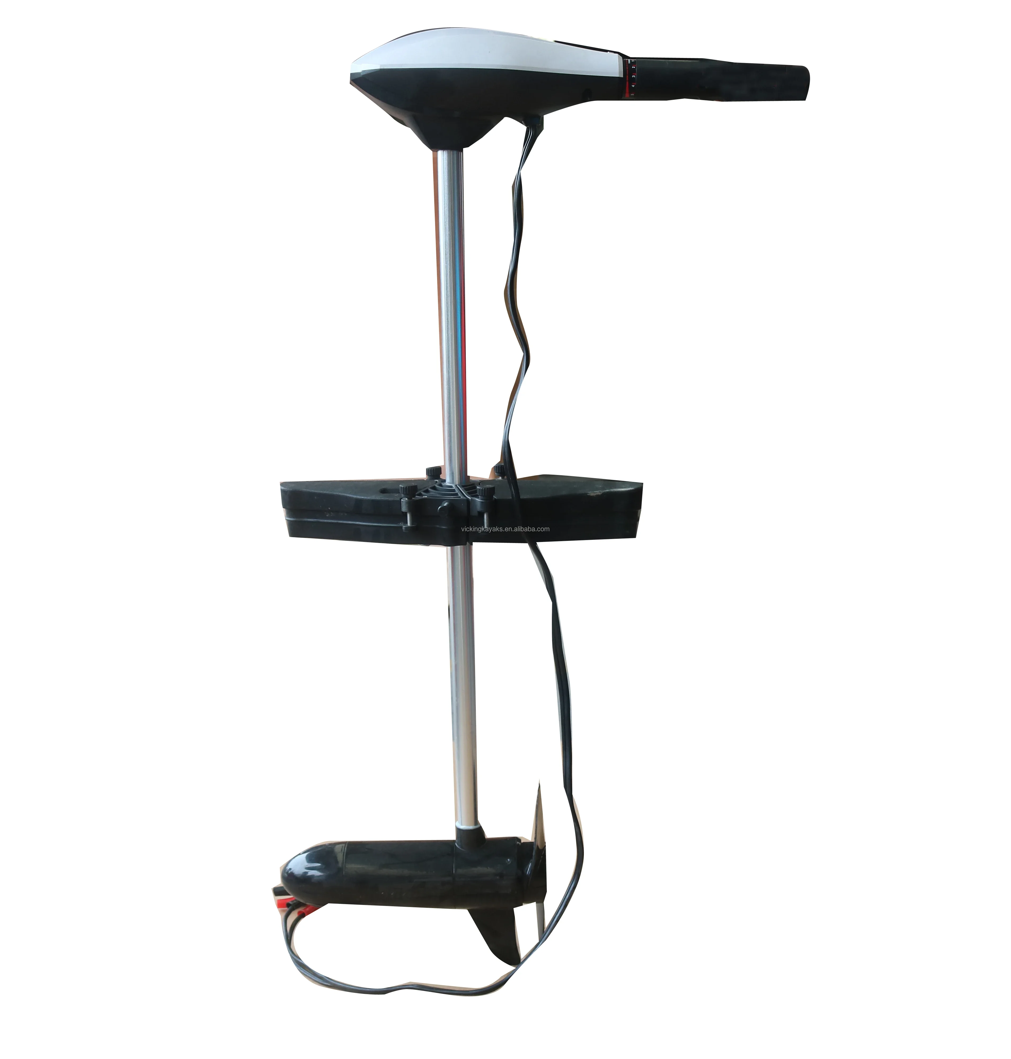 Vicking Arrival Kayak Motor - Electric Trolling Outboard (34lbs) with Mounting Bar & Plastic Accessories for Fishing & Surfing