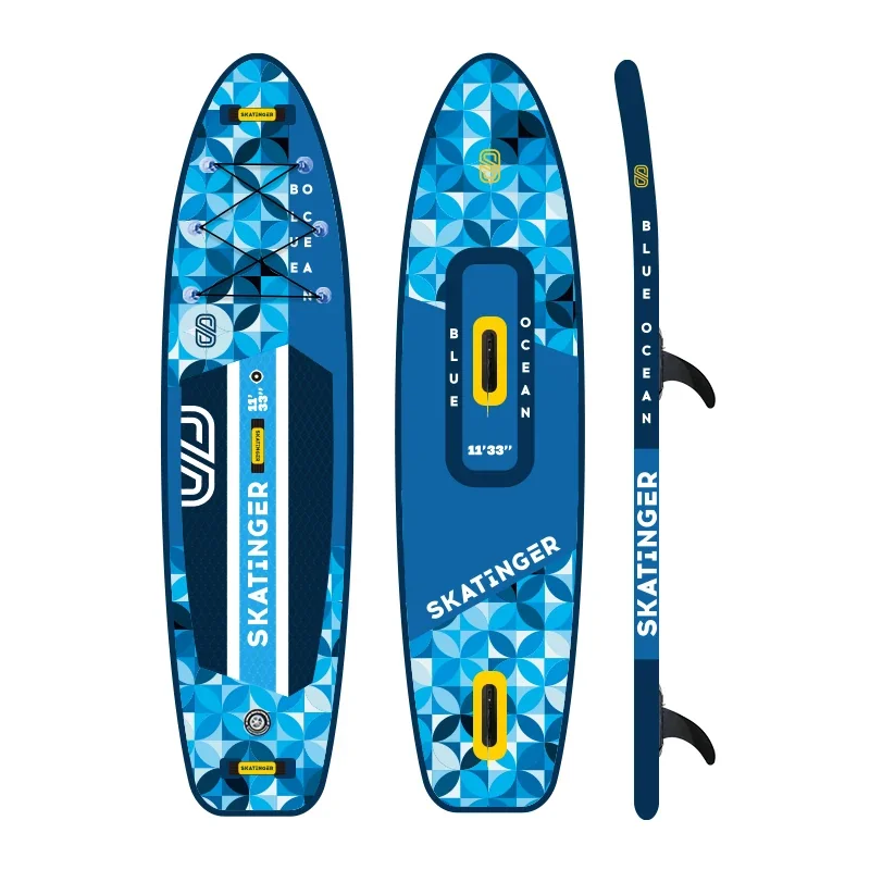 Double-Layer Inflatable Stand Up Paddle Board (SUP) - Windsurf Ready