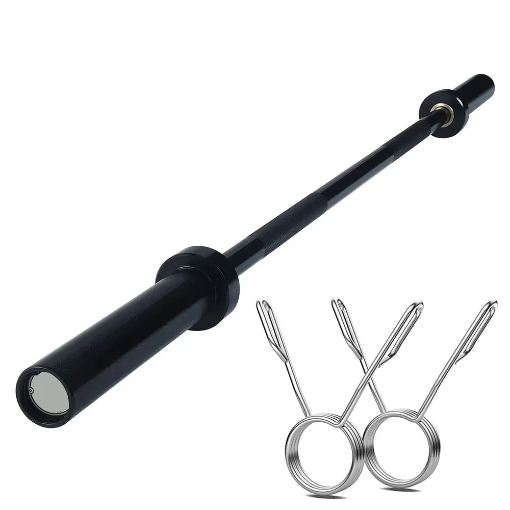Durable Rust-Resistant Straight Barbell for Powerlifting