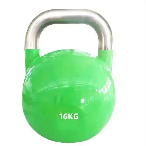 Competition Kettlebell - High-Quality Cast Iron with Arm Functionality for Weightlifting & Fitness
