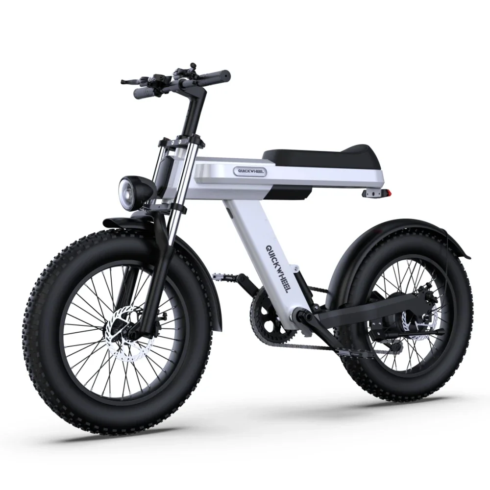 C9 Full Suspension Electric Mid-Drive Mountain Ebike, 1000W, 48V 15Ah, 50km/h