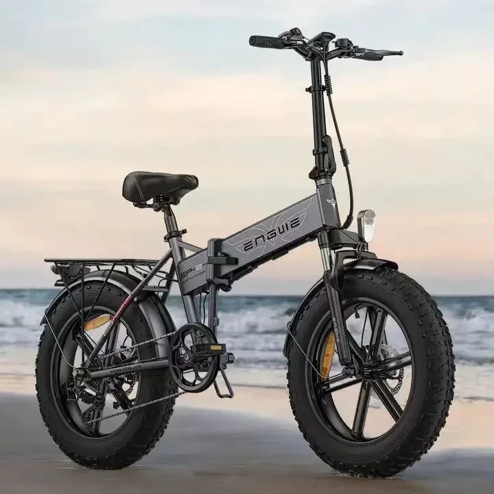 ENGWE EP-2PRO Electric Bicycle - 20 Inch Fat Tire, 25 km/h, with CE Certificate