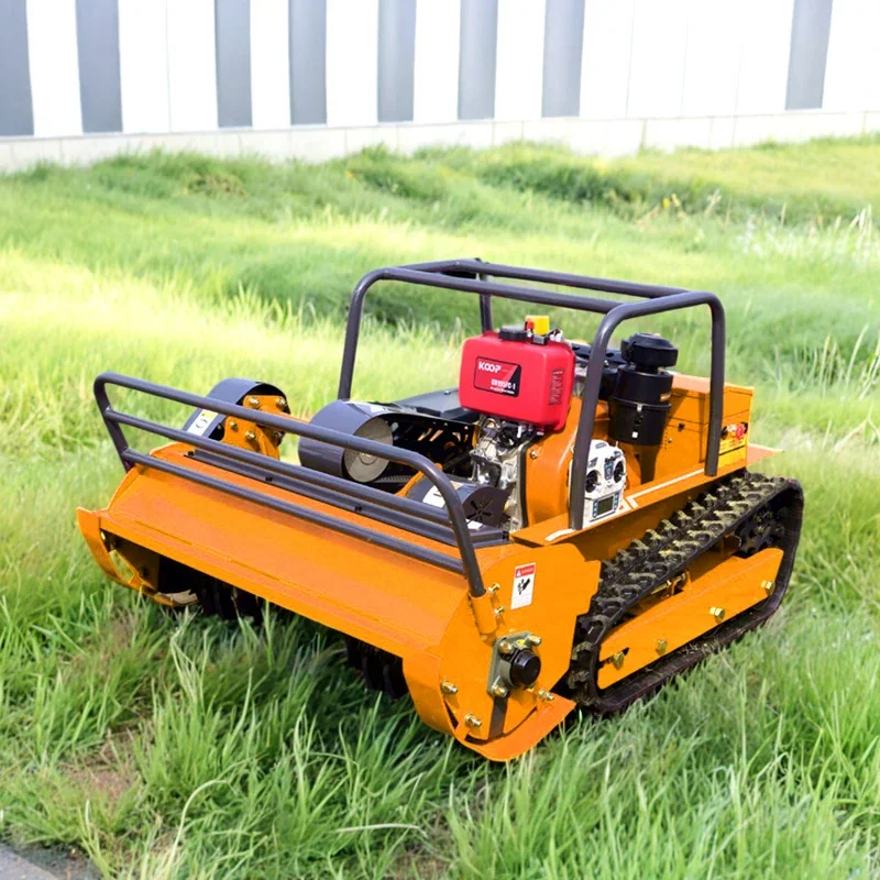 Hessne Electric & EPA-Certified All Terrain Robotic Flail Mower (800mm to 1200mm Cutting Width)