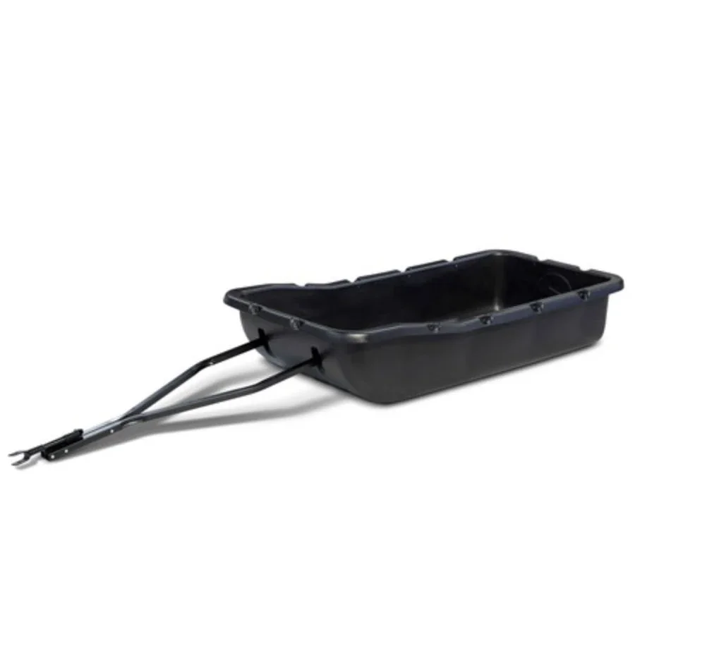 Heavy-Duty Polyethylene Sled for Serious Loads - Flexible Trail-Friendly Cargo Sled