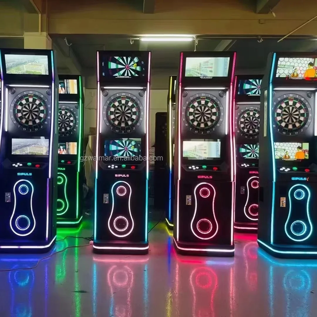 Professional LCD Dart Game Machine with 12 Darts and 100 Extra Tips