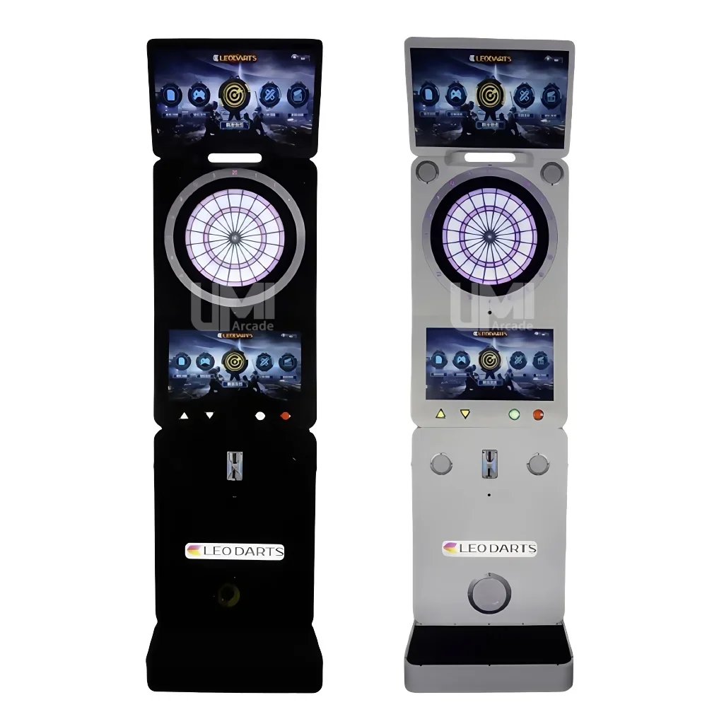Interactive Bar Game Dual Screen Electronic Dart Machine: Arcade Darts for Home & Commercial Use