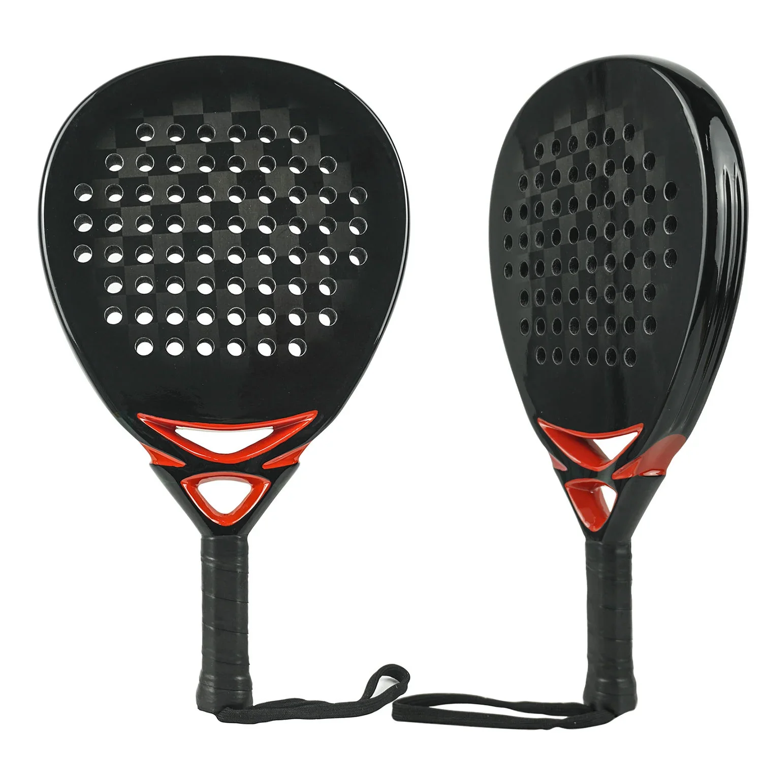 Famous Brand Professional Carbon Padel Racket - Customizable Paddle Tennis Racquet with Durable Polyester Net