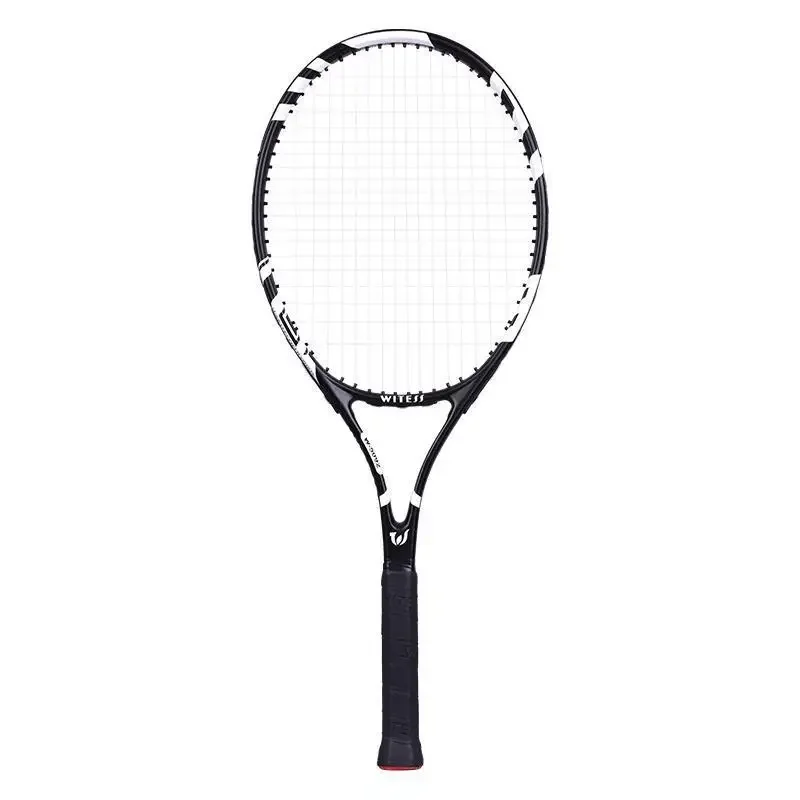Professional 27-Inch Adult Carbon Fiber Tennis Rackets for Outdoor and Indoor Play