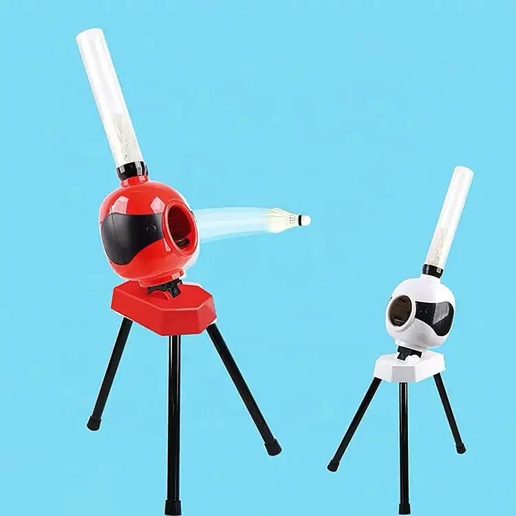 Automatic Badminton Serve Machine - Short Triangle Stand, Holds 50 Balls (with Adaptor) Wholesale