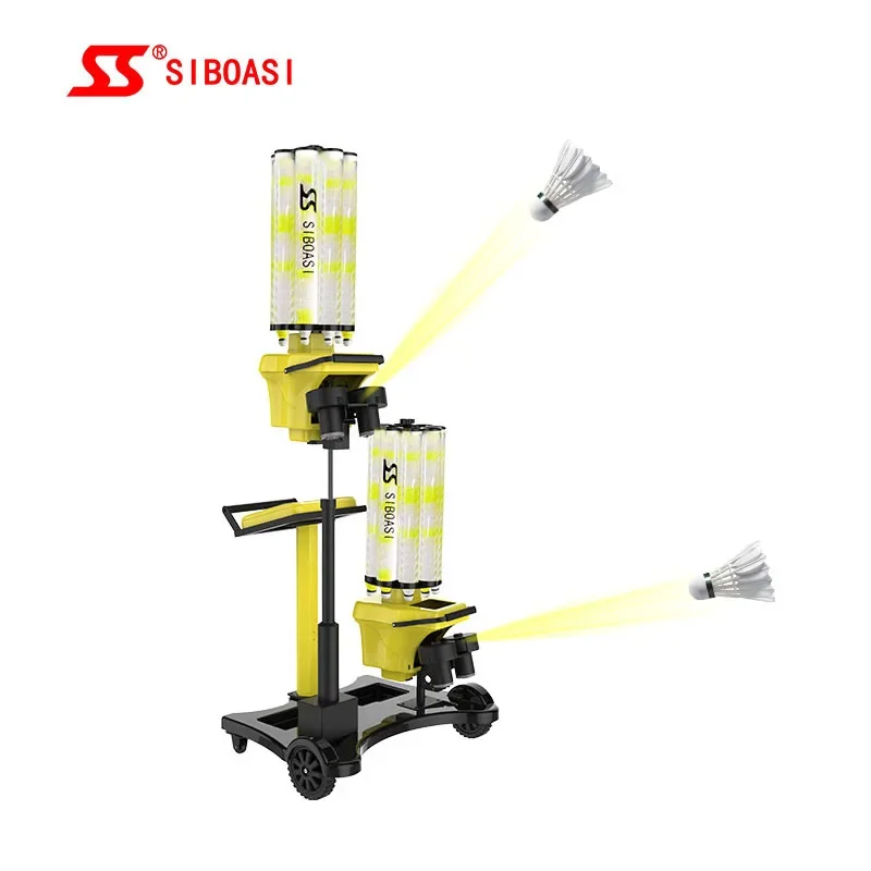 S8025A SIBOASI Badminton Launcher - High Quality Serve Machine and Feeding Machine