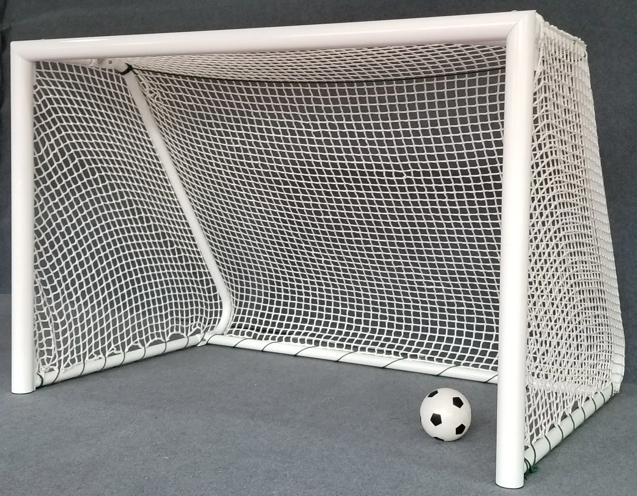 Astek Full Aluminum Steel Metal Indoor Futsal Soccer Goal 4'x6' with Net