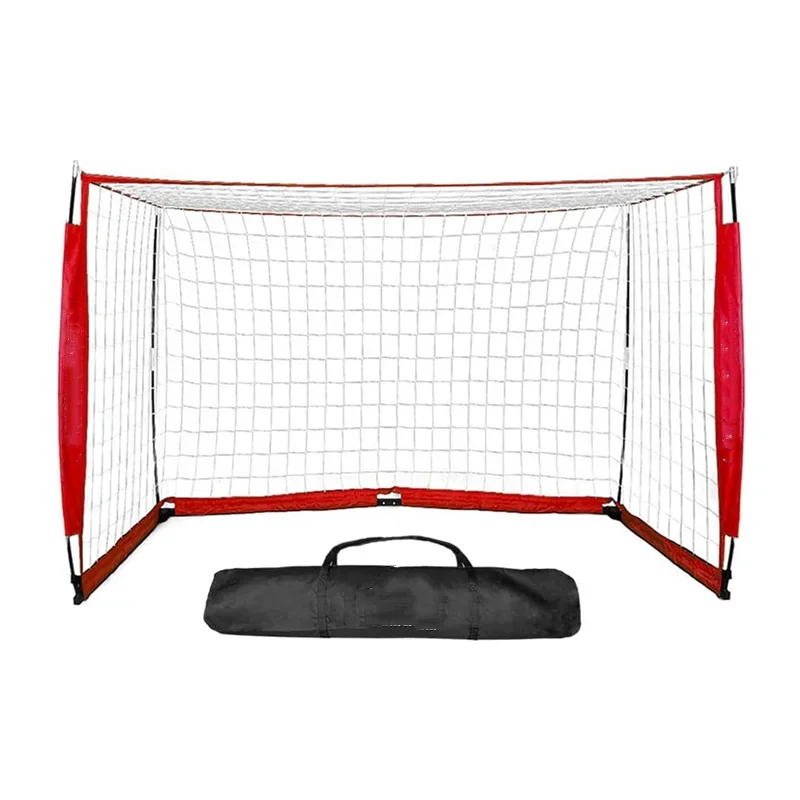 Foldable Portable Training Soccer Goal: Indoor/Outdoor Football Net for Backyard Practice