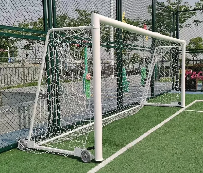 Portable Aluminum Soccer Goal - 3x2m Outdoor Training with Wheels for Futsal and Soccer