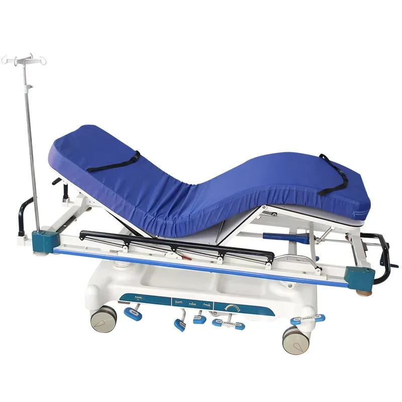Luxurious Hydraulic Lift Patient Transport Stretcher Bed