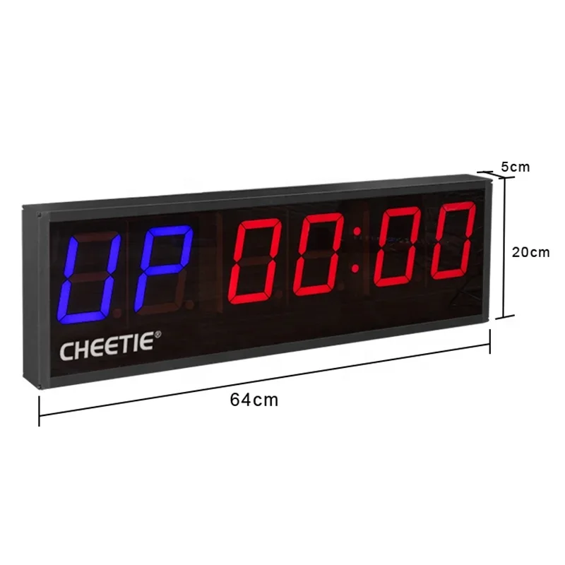 CHEETIE CP20 MMA Digital Boxing Timer - Fitness Training Timer with WOD Logo