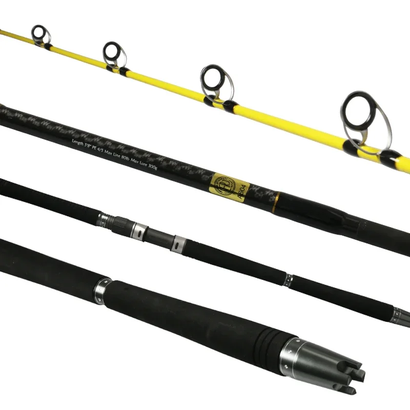 Arrival Saltwater Boat Rod (m 2 Section) Spinning Slow Pitch Jigging Rod