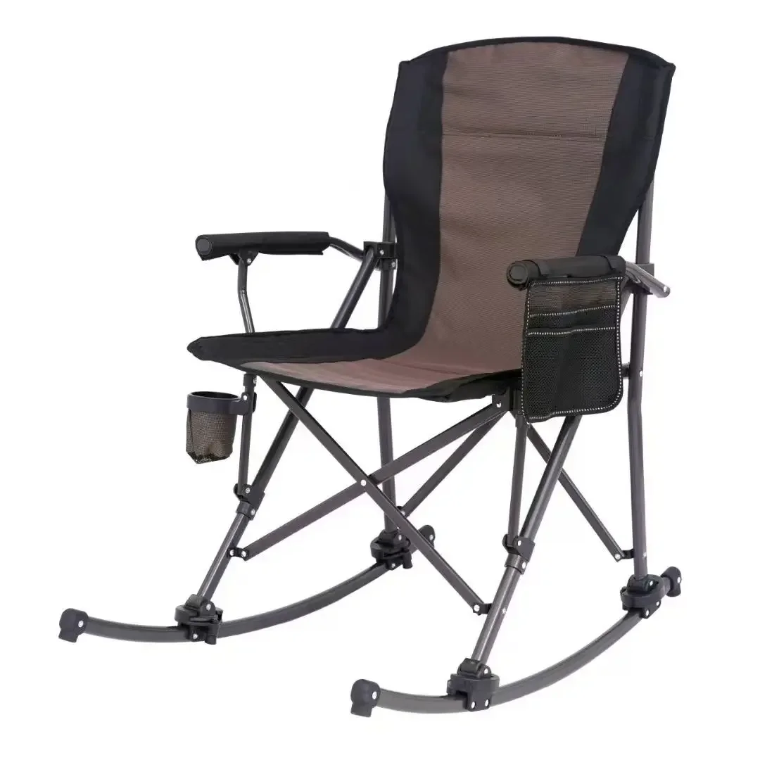 Modern Portable Folding Camping Chair with Cup Holder - Ideal for Fishing, Picnics, and Outdoor Recreation