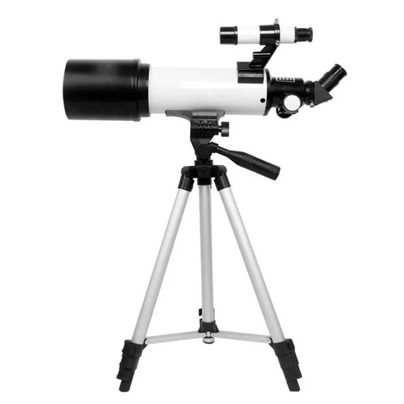BIJIA 70mm Aperture Refracting Telescope, 400mm Focal Length, AZ Mount for Kids & Beginners Astronomy, Travel Telescope