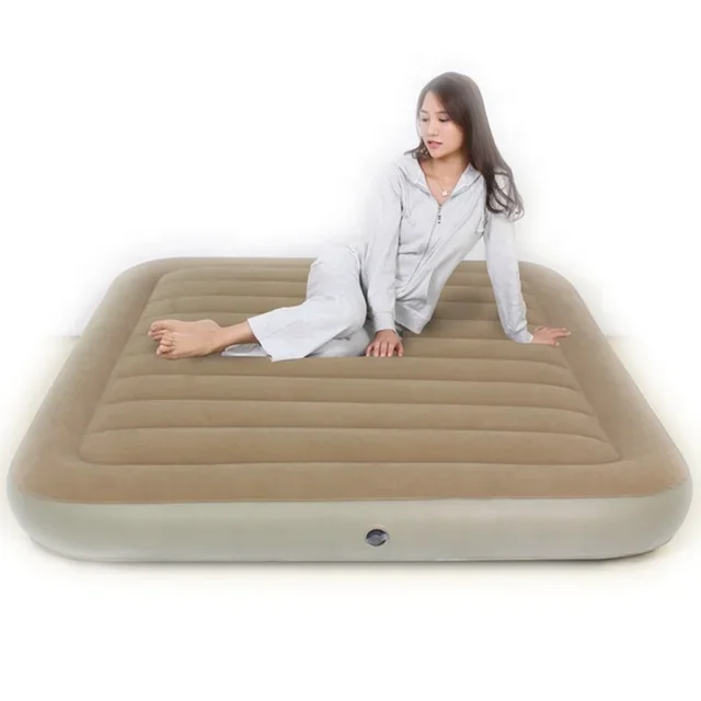 Custom Brand Breathable Air Mattress: Inflatable Sofa & Comfortable Folding Air Bed