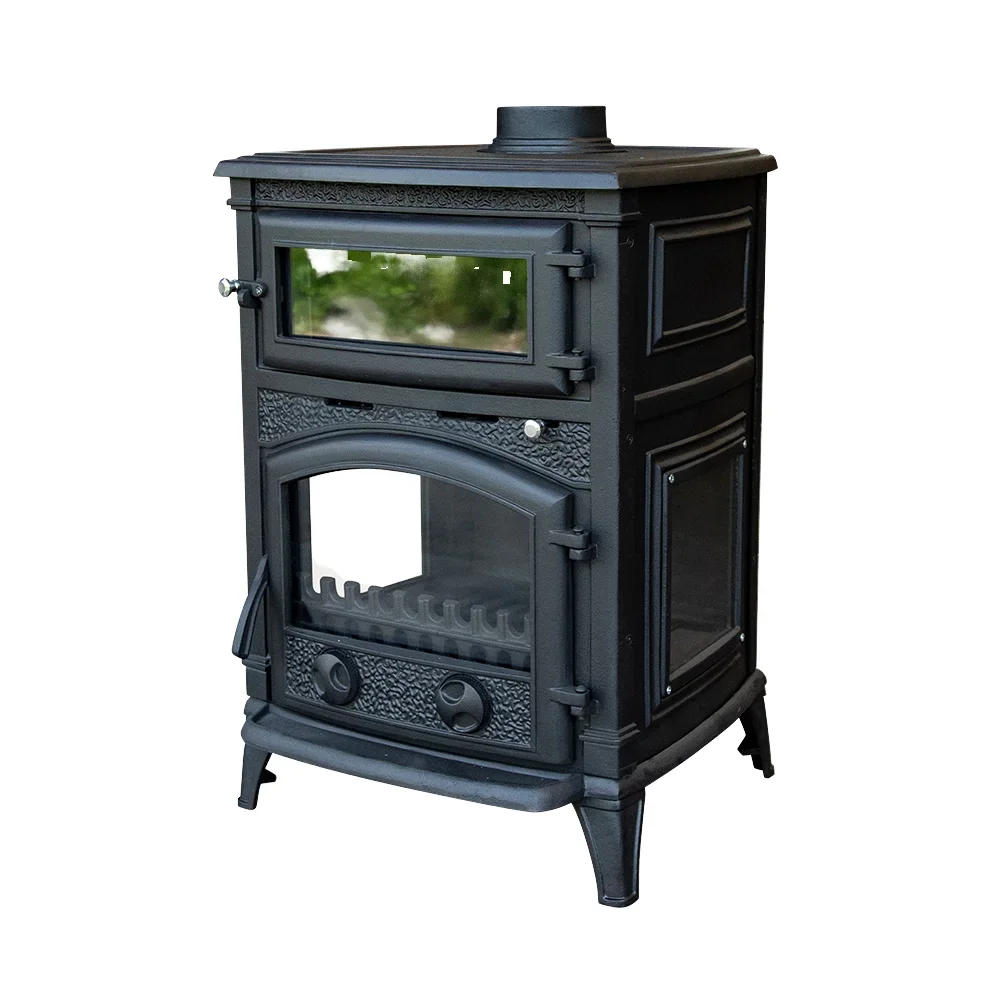 Freestanding Coal & Wood Burning Stove - Indoor/Outdoor Use