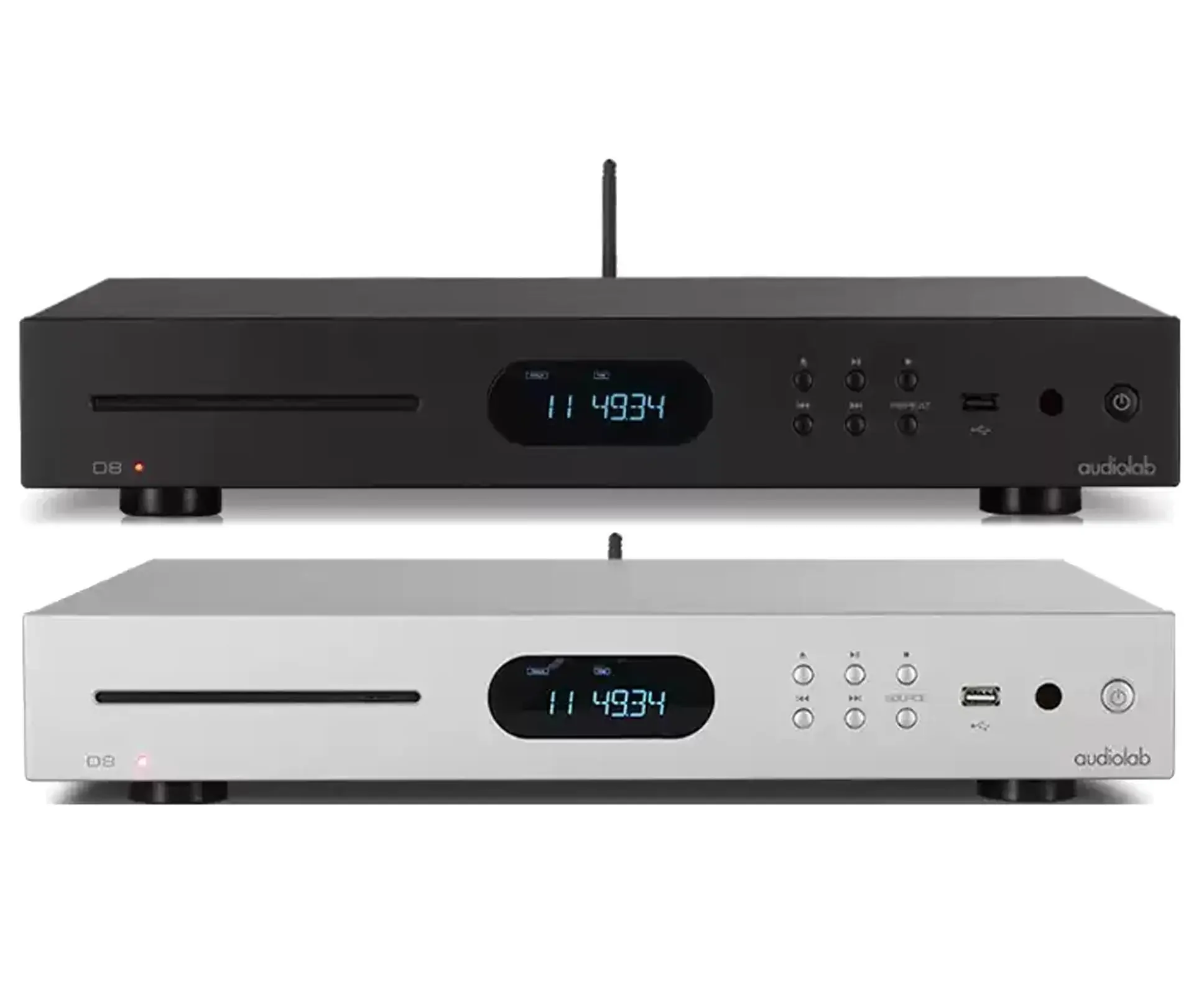 Audiolab High-End CD Player - Lossless Music Playback via USB, Coaxial & Optical