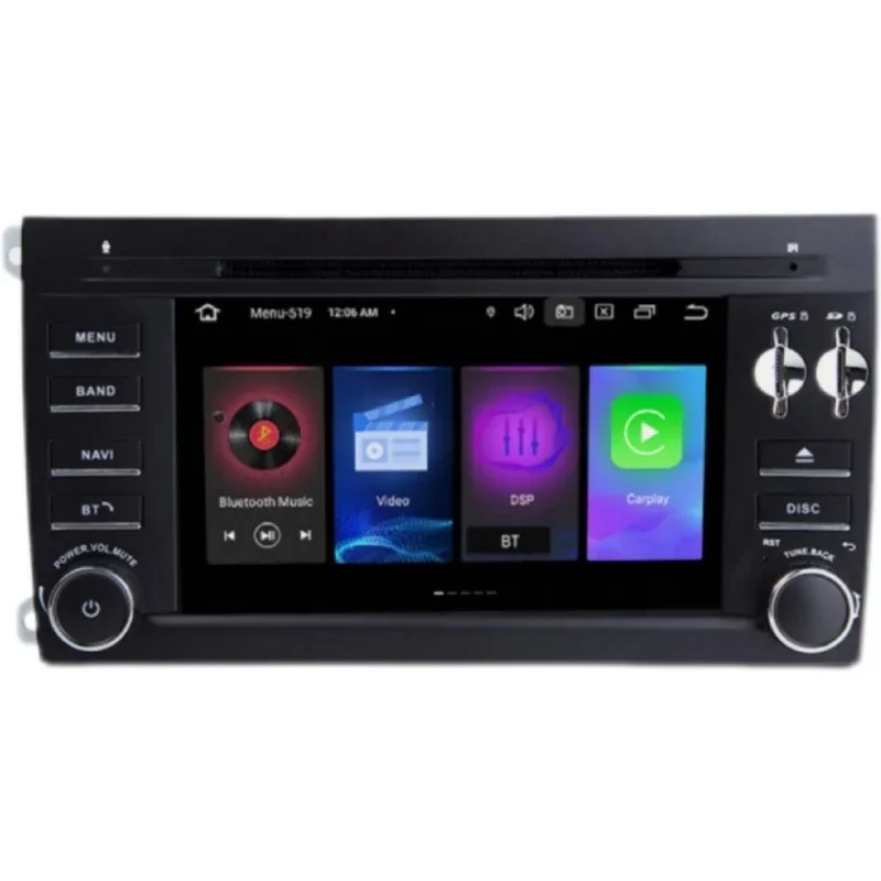 6-Disc CD/DVD Player with USB & Auxiliary Input for Cayenne (Model 2010)