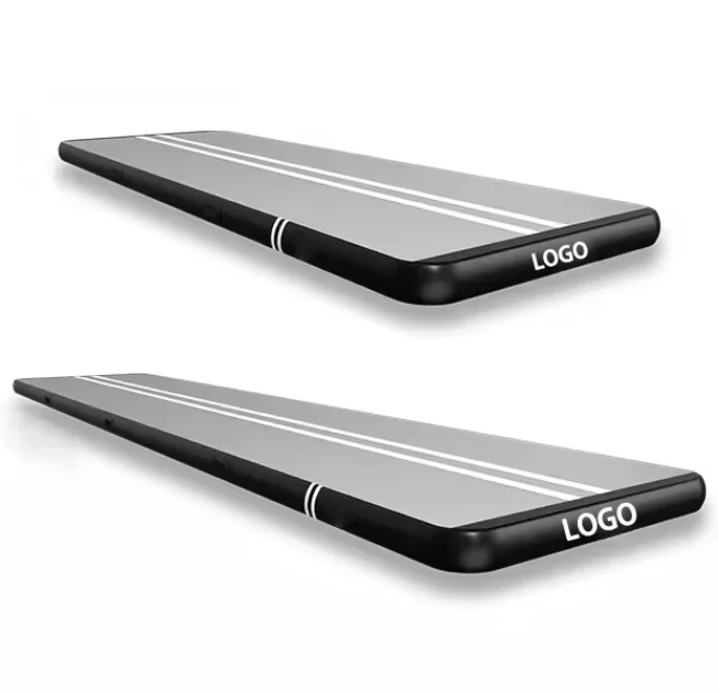 Reachsea Inflatable Gym Air Tumble Track Tumbling Mat - Airtrack for Gymnastics