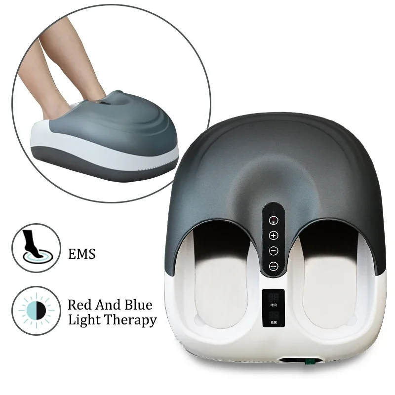 Wireless Remote Control Home Health Massager: Terahertz EMS Blood Easing Foot & Leg Massager