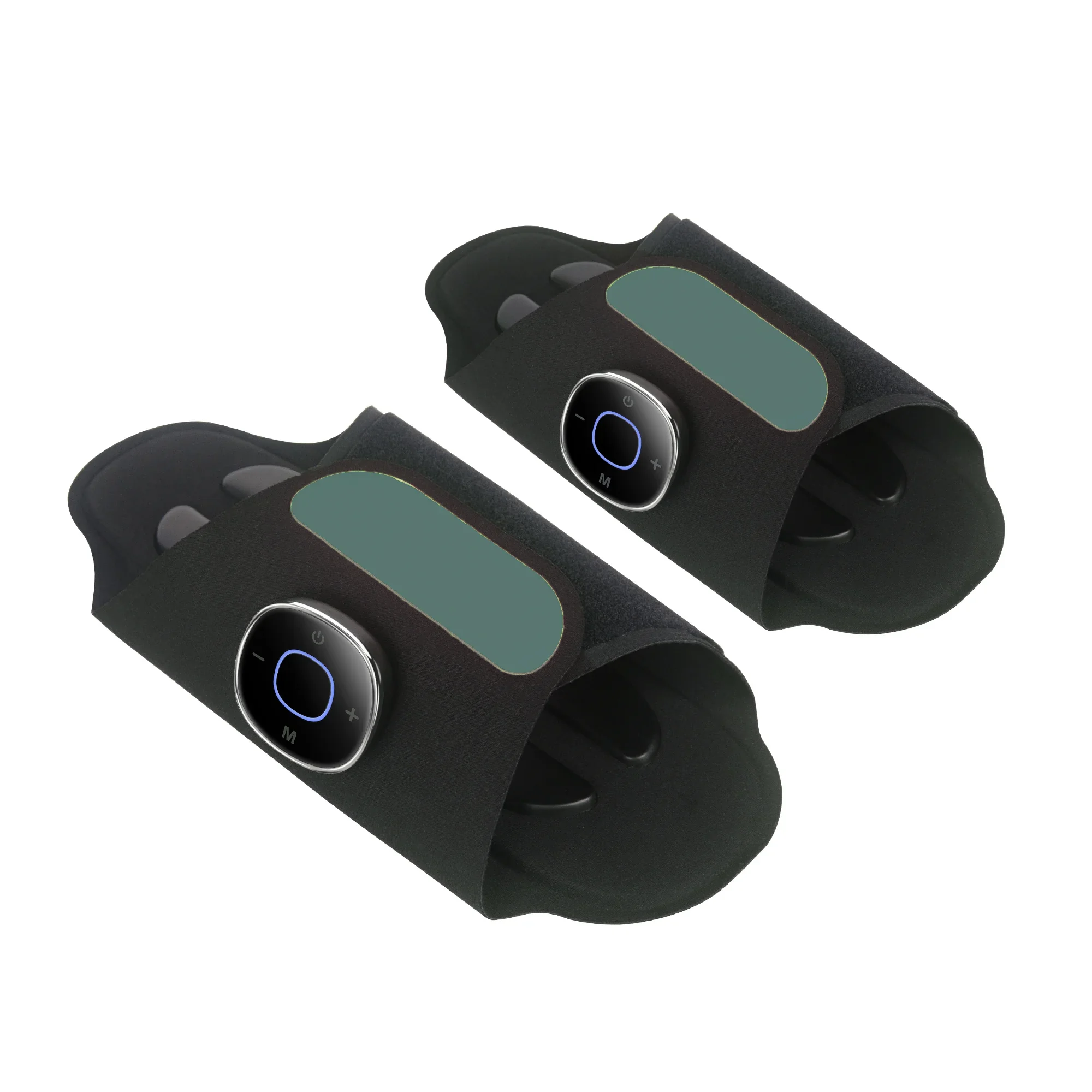 Physiotherapy Electric Vibration EMS & TENS Foot Massager Shoes - Wearable Foot Massager