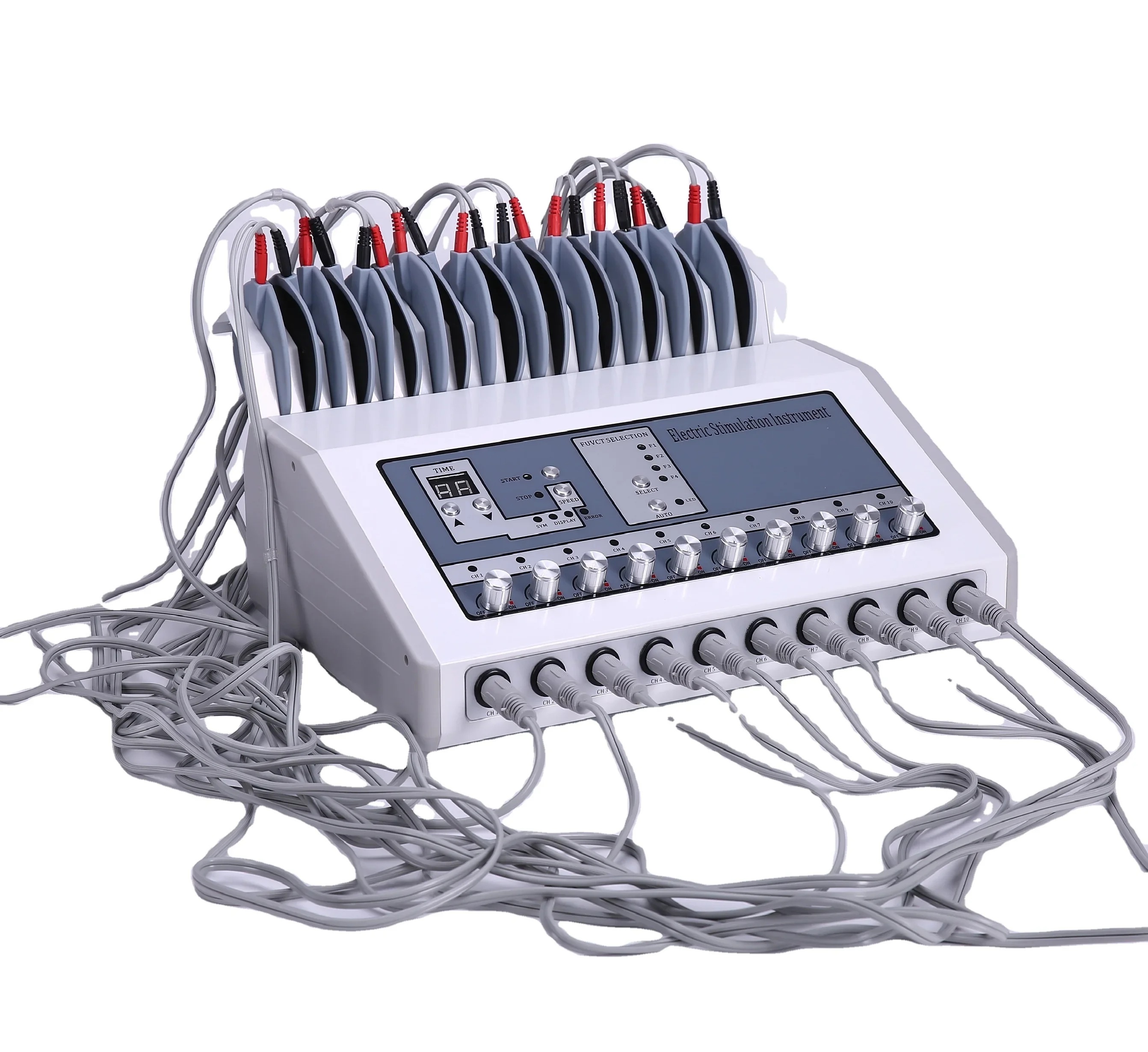 EMS Training Device - Electrical Muscle Stimulation Exercise System for Home Use with EMS Suit Underwear Set