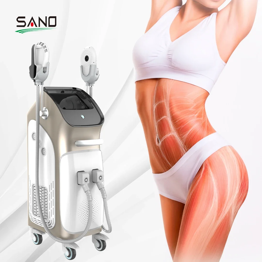 2026 EMS Body Contouring System - 4 Handle RF & Neo EMS Muscle Stimulator, Standing Model (3000W)