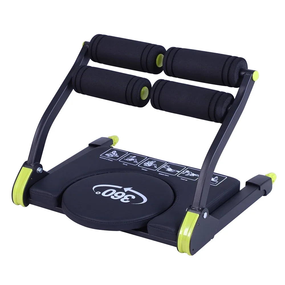 Multifunctional 6-in-1 Indoor Abdominal Training Machine & Waist Twist Booster for Ab Exercise & Sit-Ups Sports Entertainment