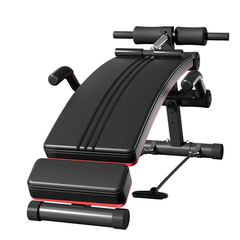 Adjustable Multifunctional Decline Abdominal Crunch Bench for Gym & Home Workouts