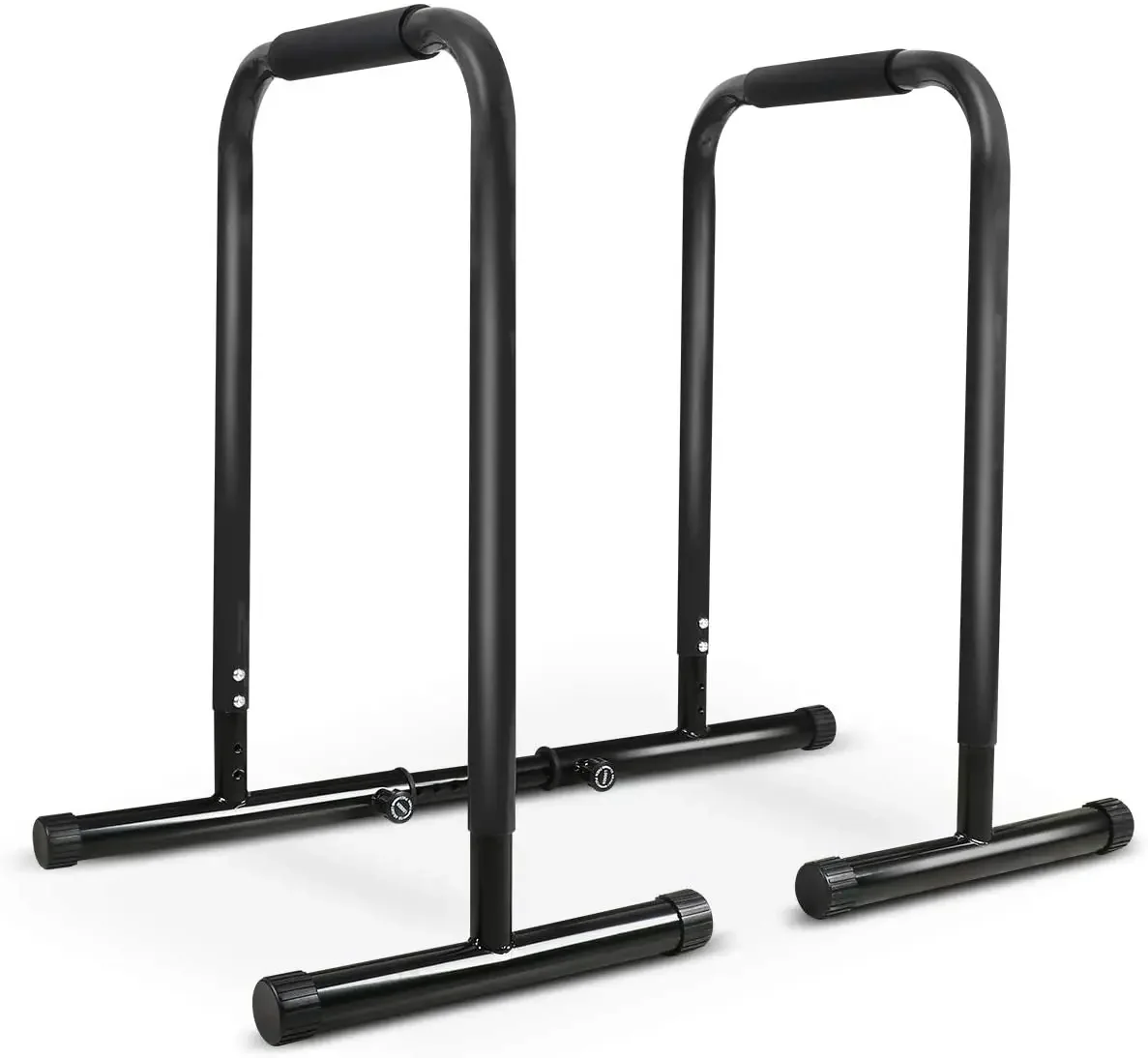 Heavy-Duty Steel Dip Stand - Factory Supplied Fitness Equipment Parallette Push-up Station Workout Dip Bar