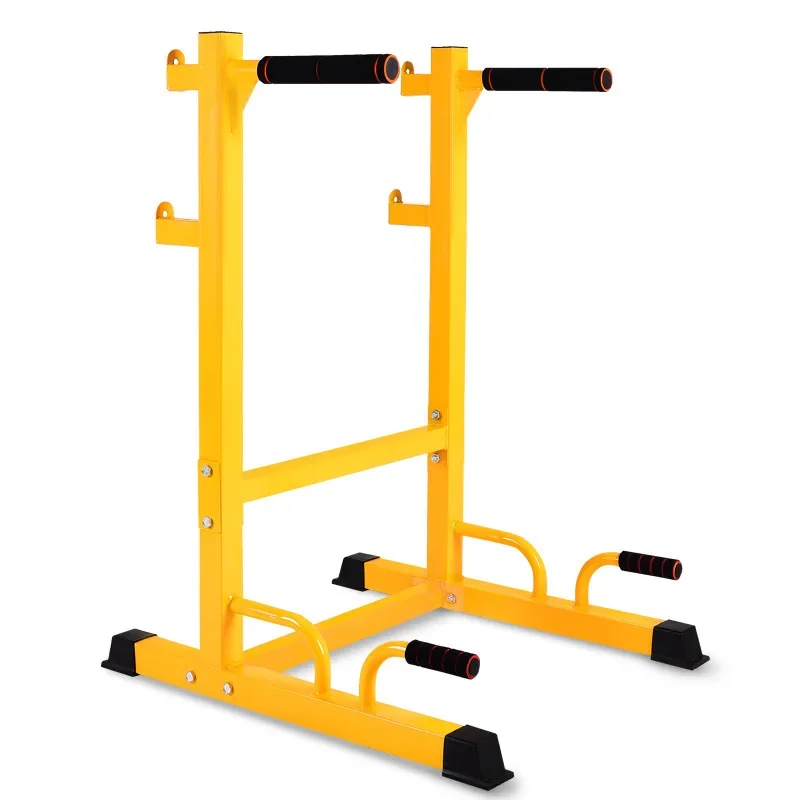 Multifunctional Exercise Fitness Tower: Pull-up Bar, Dip Stands, Push-up Rack & Dumbbell Storage