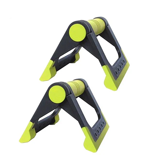 Foldable Push Up Bars with Padded Handles - Fitness Strength Training Push-up Stand Set