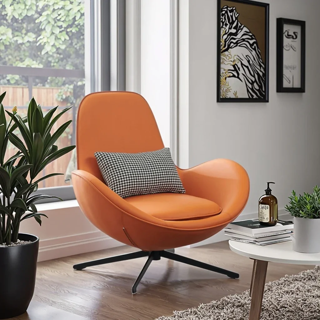 Modern 360 Swivel Living Room Lounge Chair - Comfort & Leisure Chair