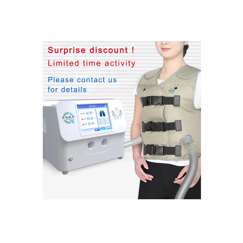 High-Frequency Vibration Vest for Pediatric Respiratory Rehabilitation (Airway Clearing System)
