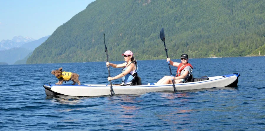 Inflatable Kayak 2-Person Factory Custom Fishing Canoe - Drop Stitch, Detachable Fin