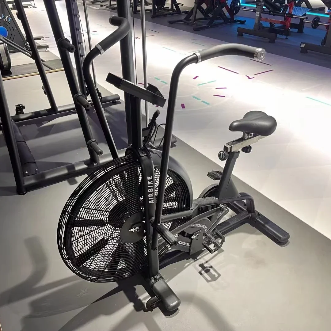 Wholesale Assault Bike with LED Screen - Indoor Exercise Spinning Bike - Home Gym Wind Resistance Air Fitness Bike