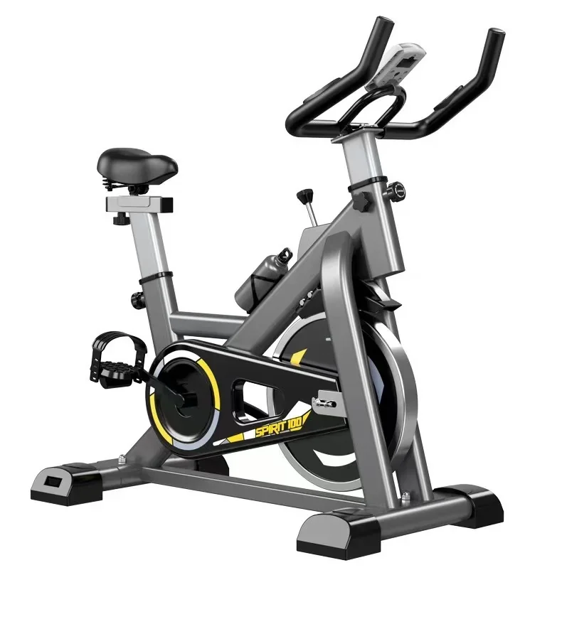 Professional Home Fitness Exercise Bike with 13KG Flywheel - Indoor Stationary Spinning Bicycle