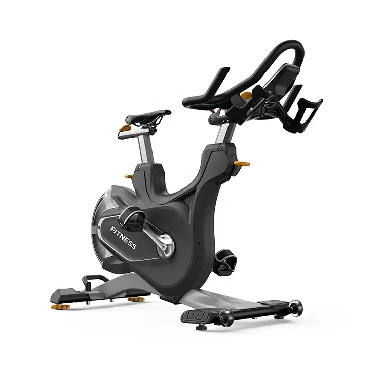 Commercial and Home Gym Spin Bike LZX-D06: Magnetic Spin Bike with Monitor