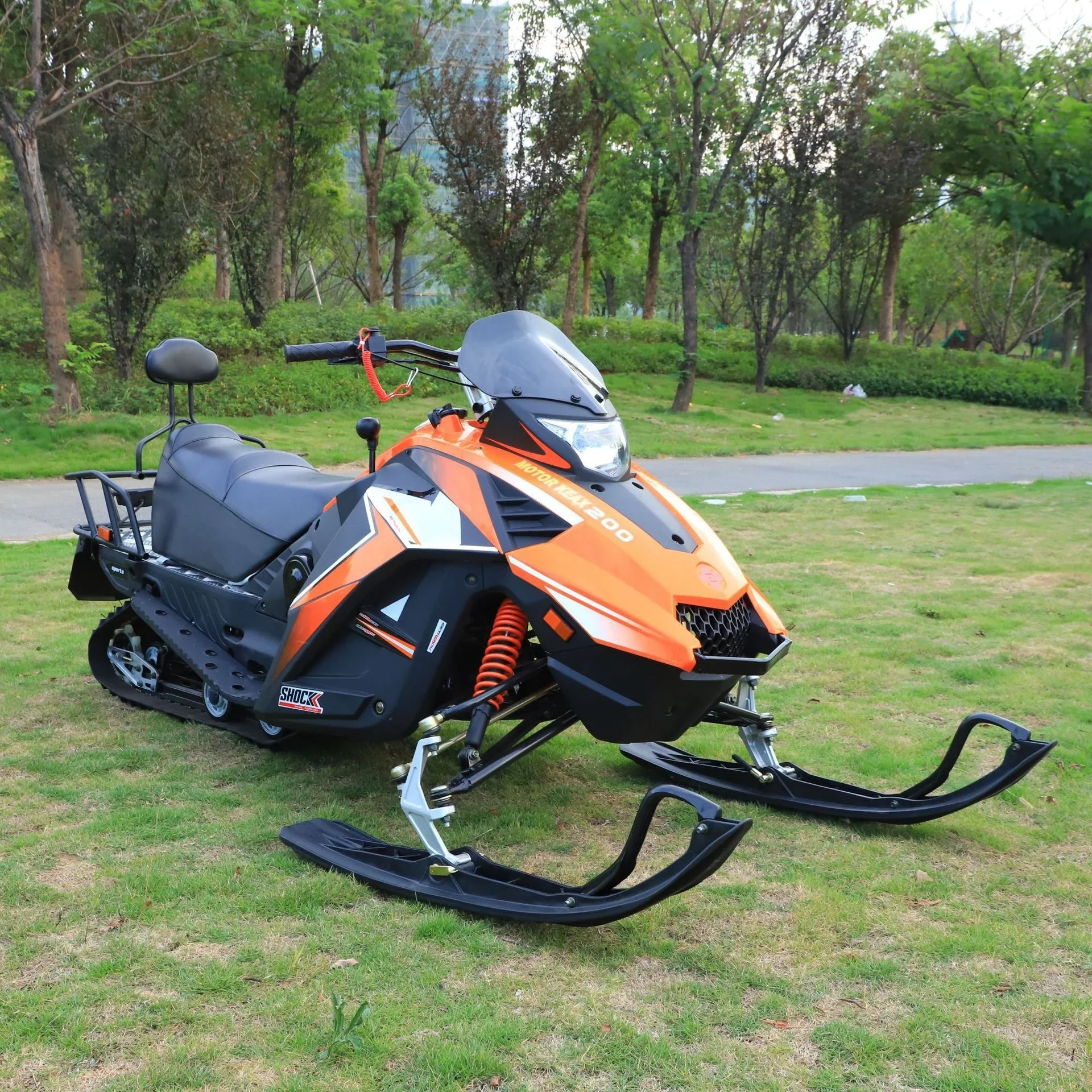 200cc 4-Stroke Tracked Snowmobile for Ski Resorts & Amusement Parks