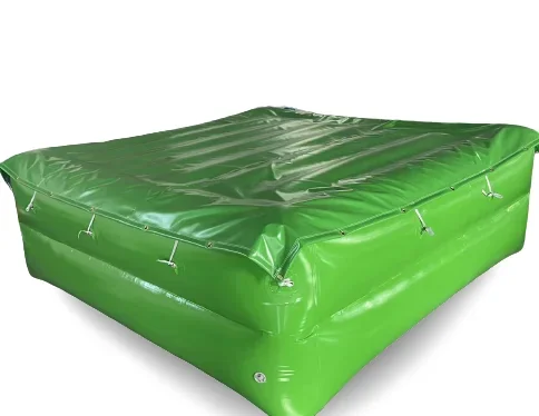 3x3M Airtight Firefighting Inflatable Rescue Cushions & Safety Air Cushions with Cover, for Athletics High Jump Competitions