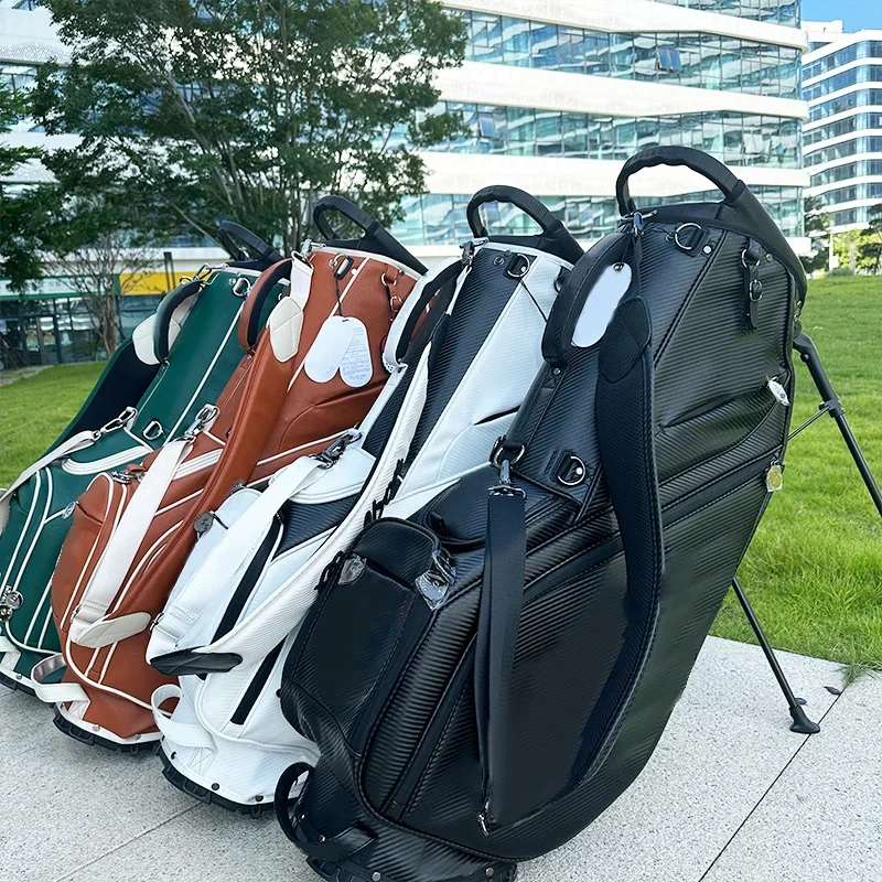 Wholesale Multicolor Waterproof PU Leather 5-Way Korea Golf Stand Bag