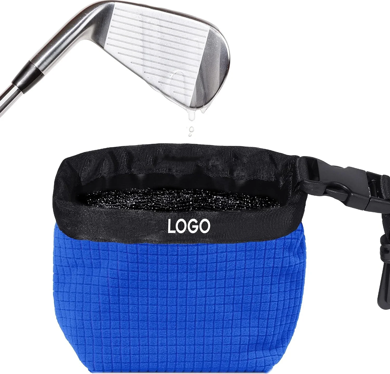 Multifunctional Golf Ball Cleaning Bag: Portable Golf Club & Ball Cleaning Pouch with Sport Towel