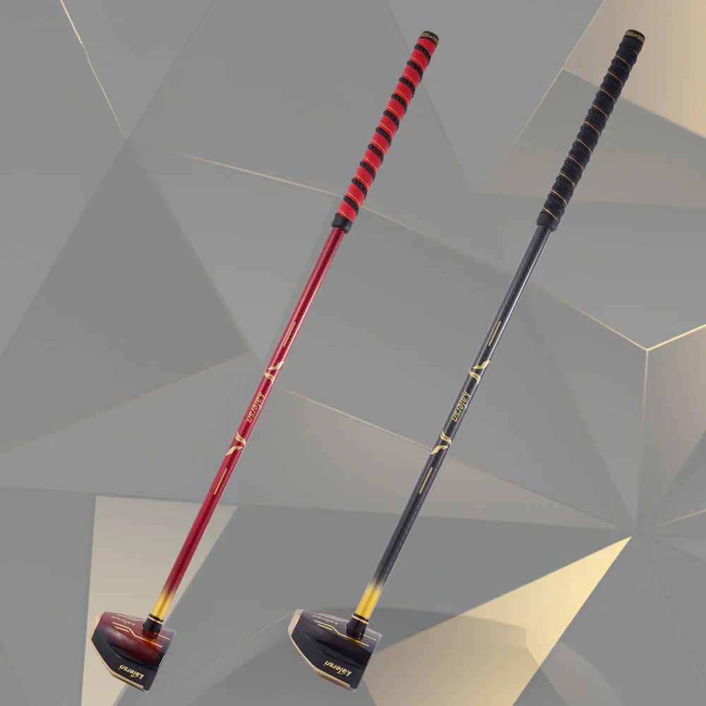Park Golf Club - Single Set (Right-Handed) for Men & Women with Rubber Grip, Sapele Club Heads, Low Center of Gravity
